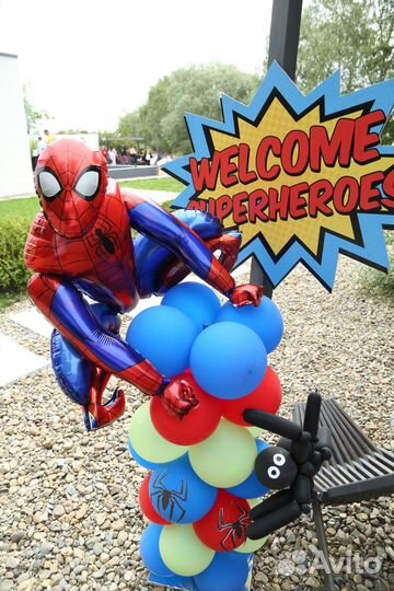 Аренда фигур Халк и Человек паук