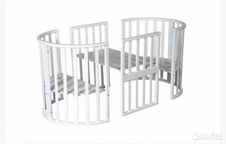 Кроватка круглая с маятником