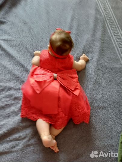 Платье для девочки 74