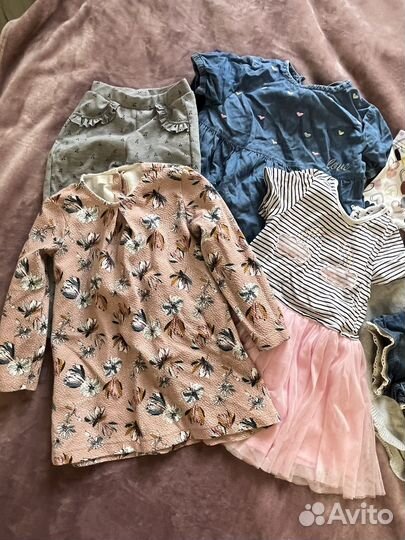 Детские вещи на девочку пакетом 2-3 года