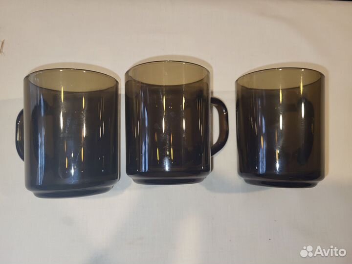 Стеклянная посуда luminarc, чашки, кружки