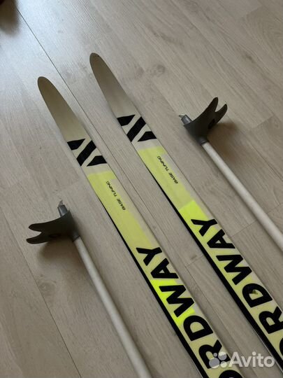 Беговые лыжи 195 см