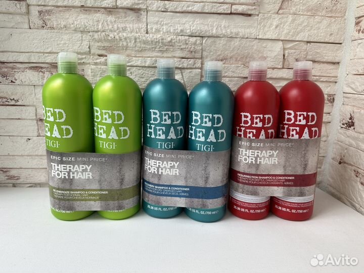 Tigi bed head шампунь+бальзам