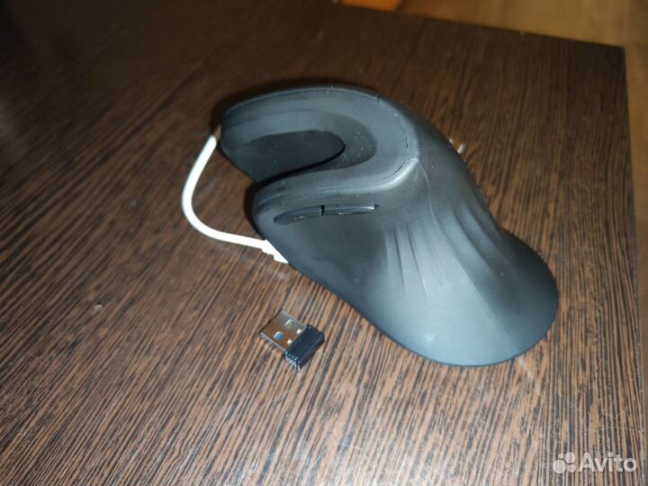 Мышь Вертикальная беспроводная эргономичная, 6 кно