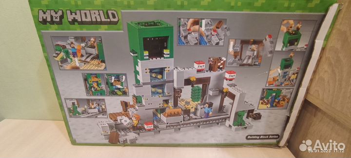 Конструктор Майнкрафт Шахта Крипера 10472