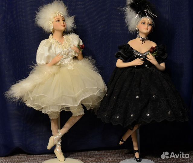 Коллекционная кукла «Балерина в белой пачке»