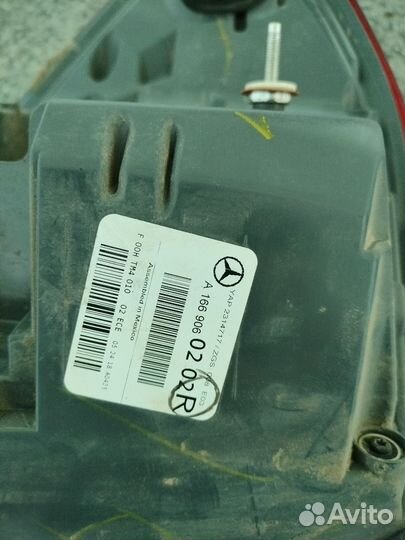 Фонарь Mercedes X166 Мерседес