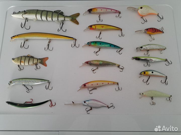 Набор воблеров бу