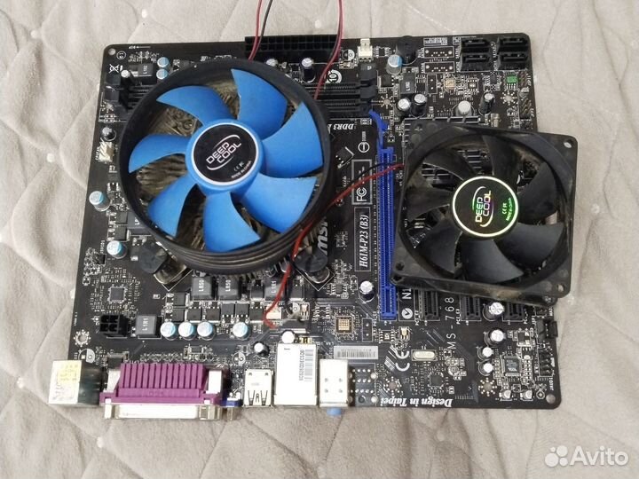 Жд 500 гб для пк и мат плата с проц + кулером