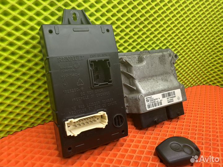 Комплект эбу Renault duster1 К4М 1.6л