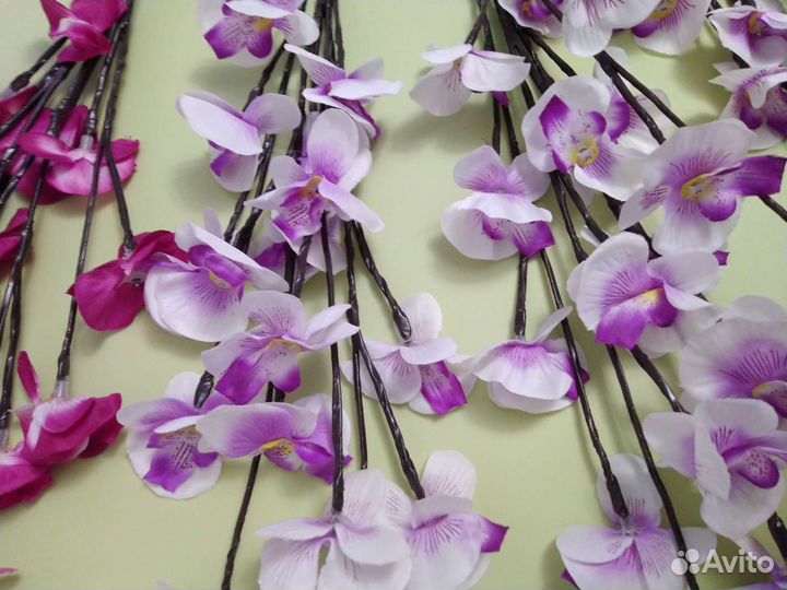 4шт Орхидеи светодиодные