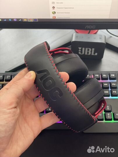 Беспроводные игровые наушники AOC GH401