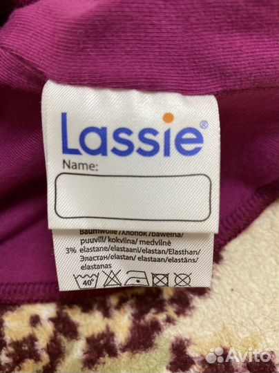 Шапка шлем для девочки lassie