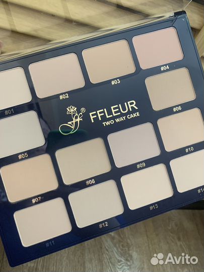 Палетка Пудра Ffleur 14 шт в 1