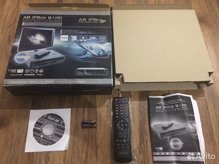 Ресивер новый спутниковый IPBox 91HD