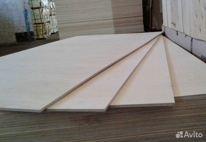 Фанера фсф берёза сорт 3/4