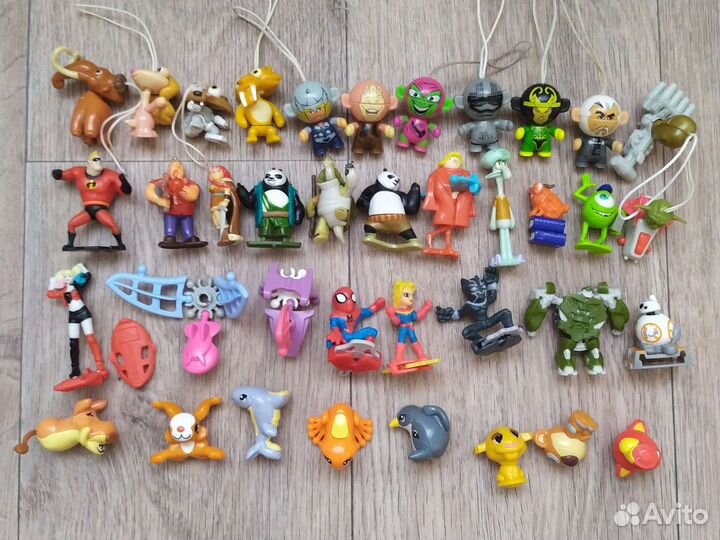 Игрушки киндер сюрприз