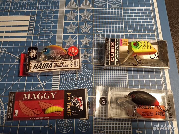 Воблеры Strike pro, Zipbaits, Lucky John, Daiwa