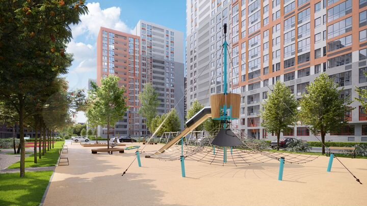 1-к. квартира, 32,7 м², 15/20 эт.