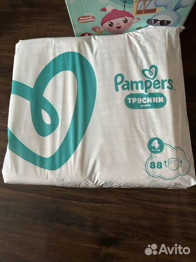Pampers трусики 4