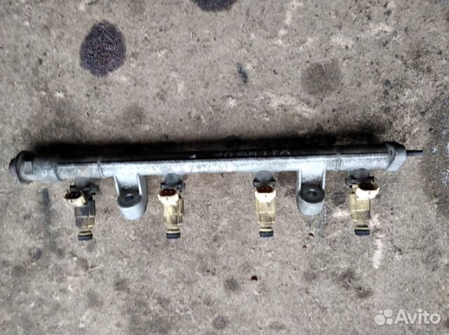 Топливная рампа, форсунка hyundai elantra tucson