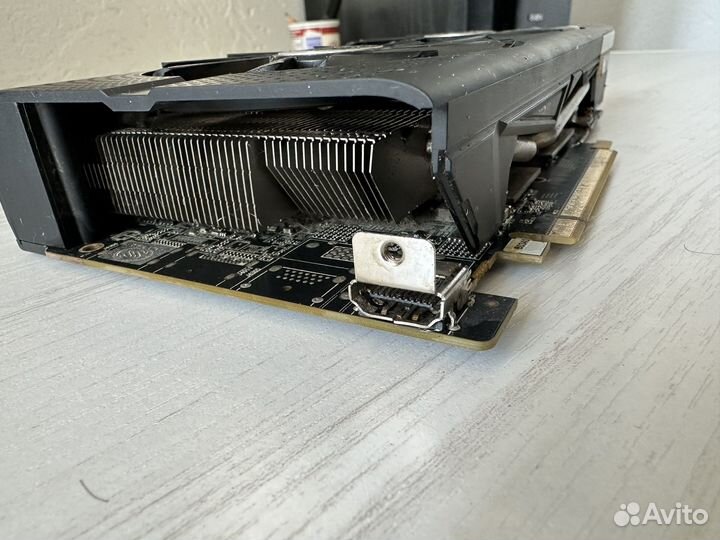 Видеокарта RX470 8Gb без видеовыхода