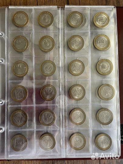 Альбом с монетами подарочный