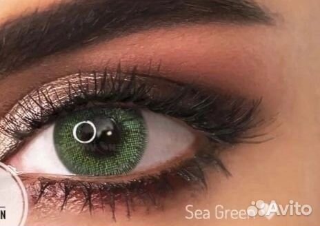 Линзы для глаз цветные