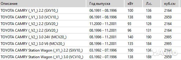 Тяга рулевая CRT-25 Toyota Camry USA 91-01
