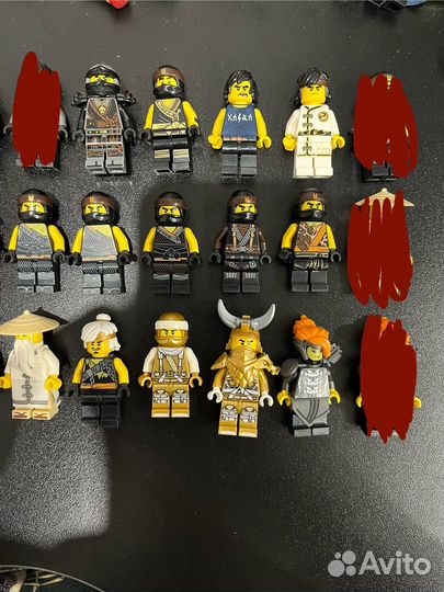 Lego Ninjago минифигурки