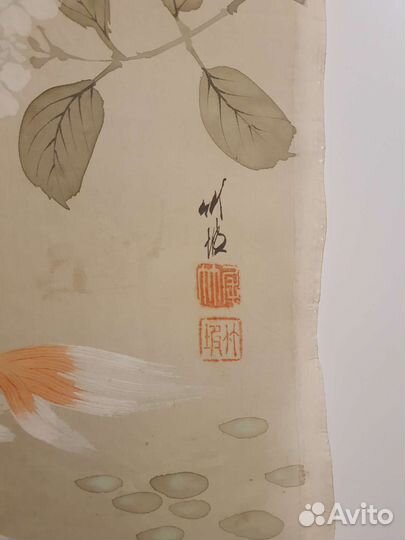 Роспись по шелку Китай