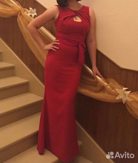 Вечернее платье в пол 42 44