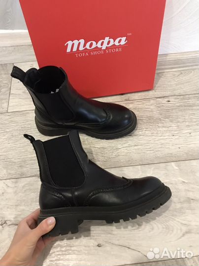 Ботинки челси женские