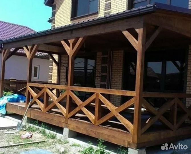 Строительство веранд и терас