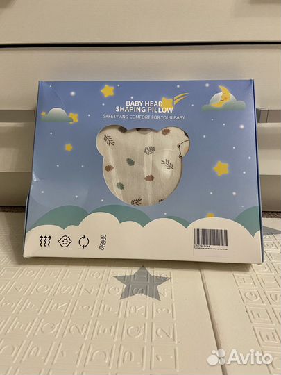 Подушка ортопедическая для новорожденных