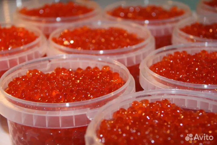 Икра зернистая лососевая (кета). Доставка