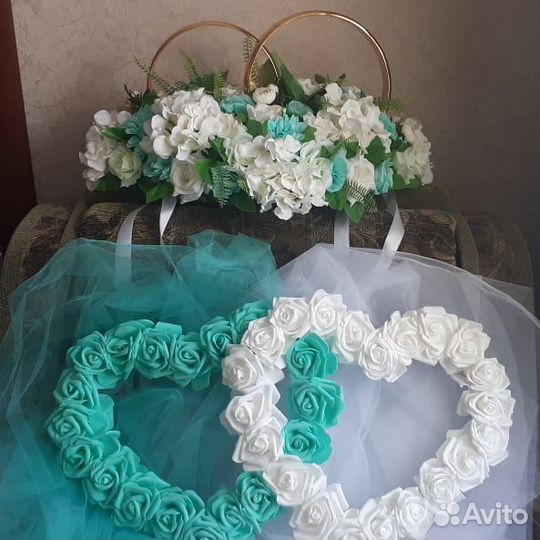 Аренда украшений на свадебную машину