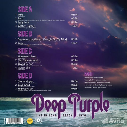 Виниловая пластинка Deep Purple – Live In Long Bea