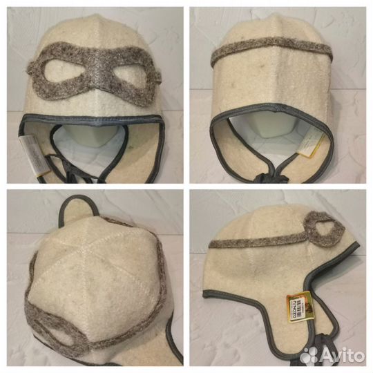 Новый набор для бани и сауны 100% войлок