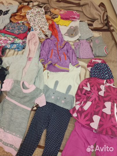 Детские вещи пакетом для девочек