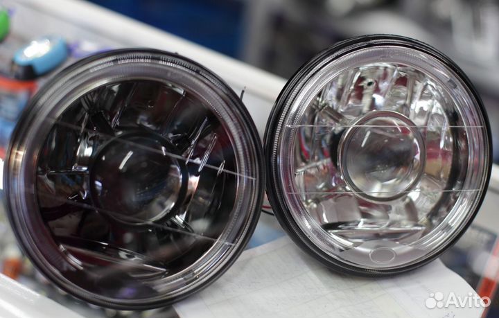 Фары с линзой Нива ваз 21213-21214