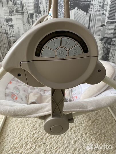 Детские электронные качели для новорожденных