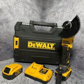 Мощная аккумуляторная болгарка Dewalt новая