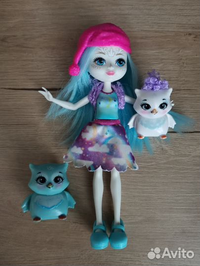 Enchantimals. Кукла Сова с питомцами