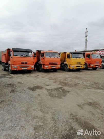 Услуги самосвалов