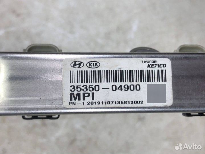 Рейка топливная передняя Kia Picanto 3 JA 1.0 G3LA
