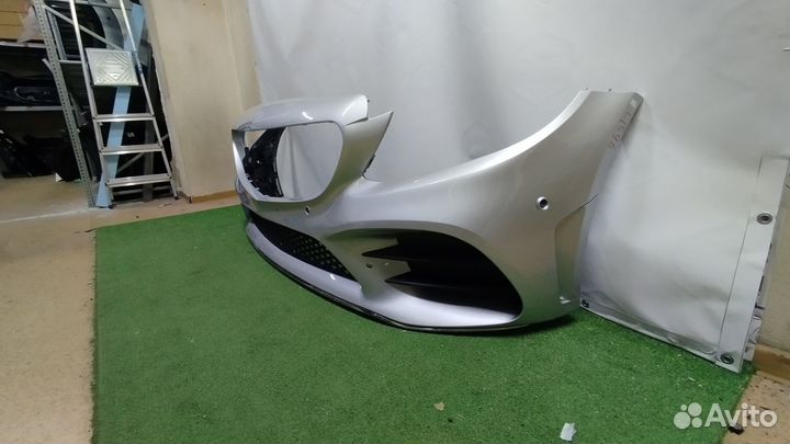 Передний бампер AMG Mercedes W205 рест (18-23)