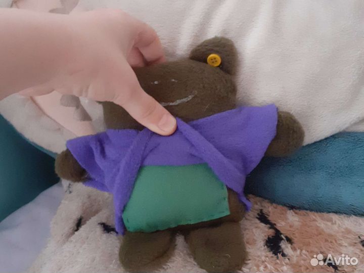 Мягкая игрушка лягушка