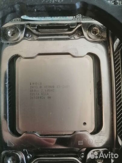 Комплект Huananzhi x79 + xeon 2689 + 32 gb + кулер