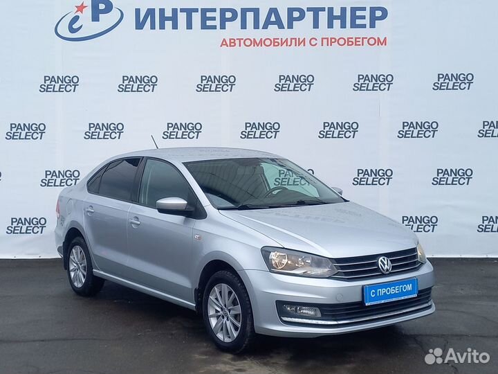 Volkswagen Polo 1.6 AT, 2015, 178 283 км
